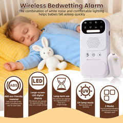 BeeChip white noise options with chimes and ocean sounds for kid calm.