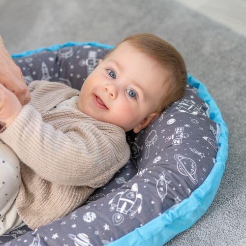 Beeezy Buddies Baby Lounger blue outer space expansion tips after unboxing.