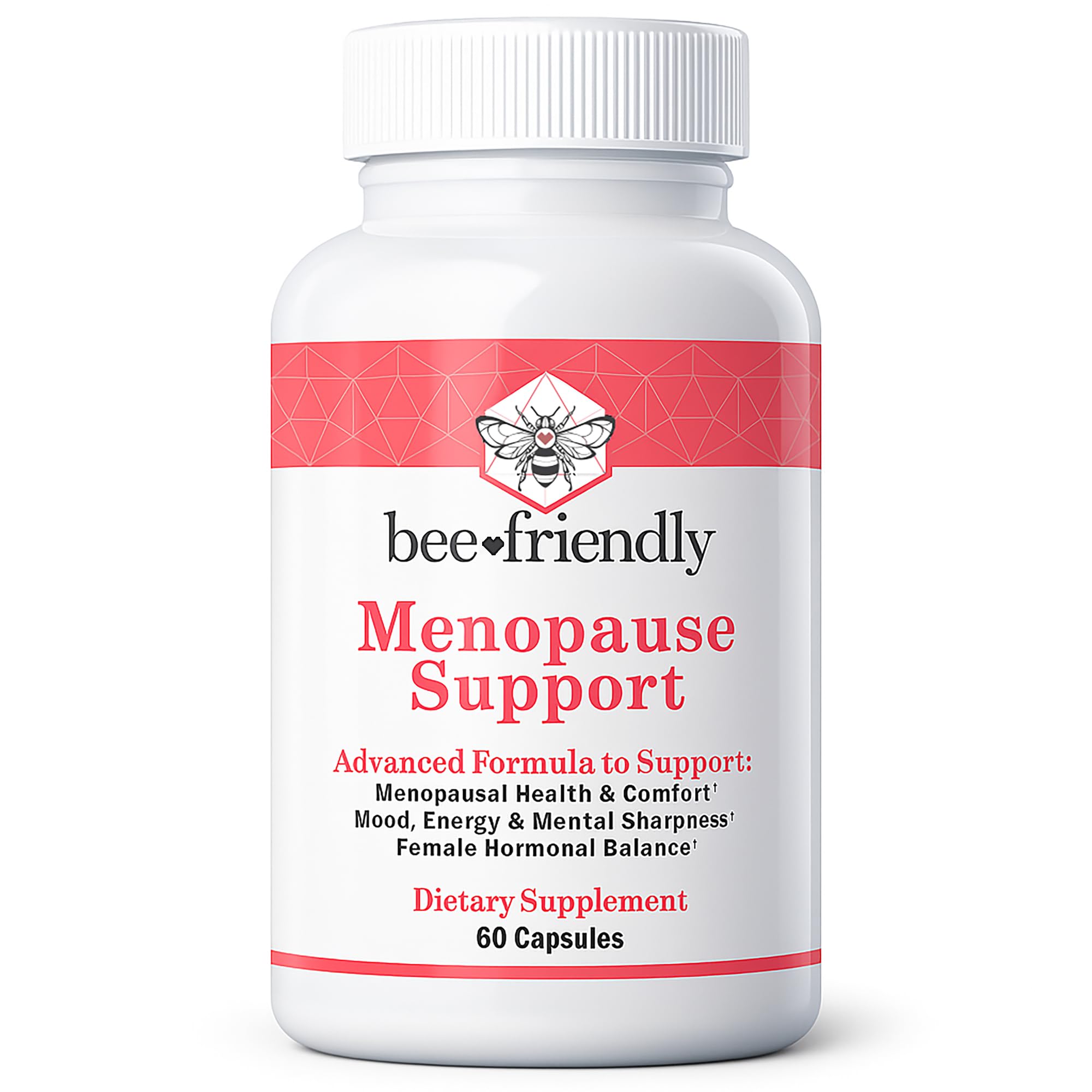 BeeFriendly made in USA facility badge on label.