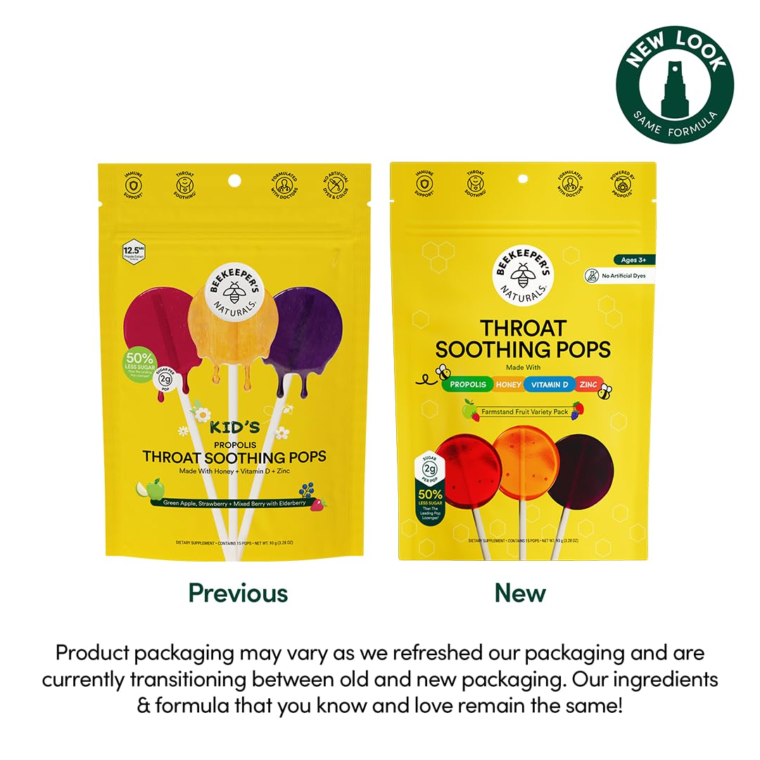 Beekeeper's Naturals packaging closeup—clean ingredients and doctor-formulated care.