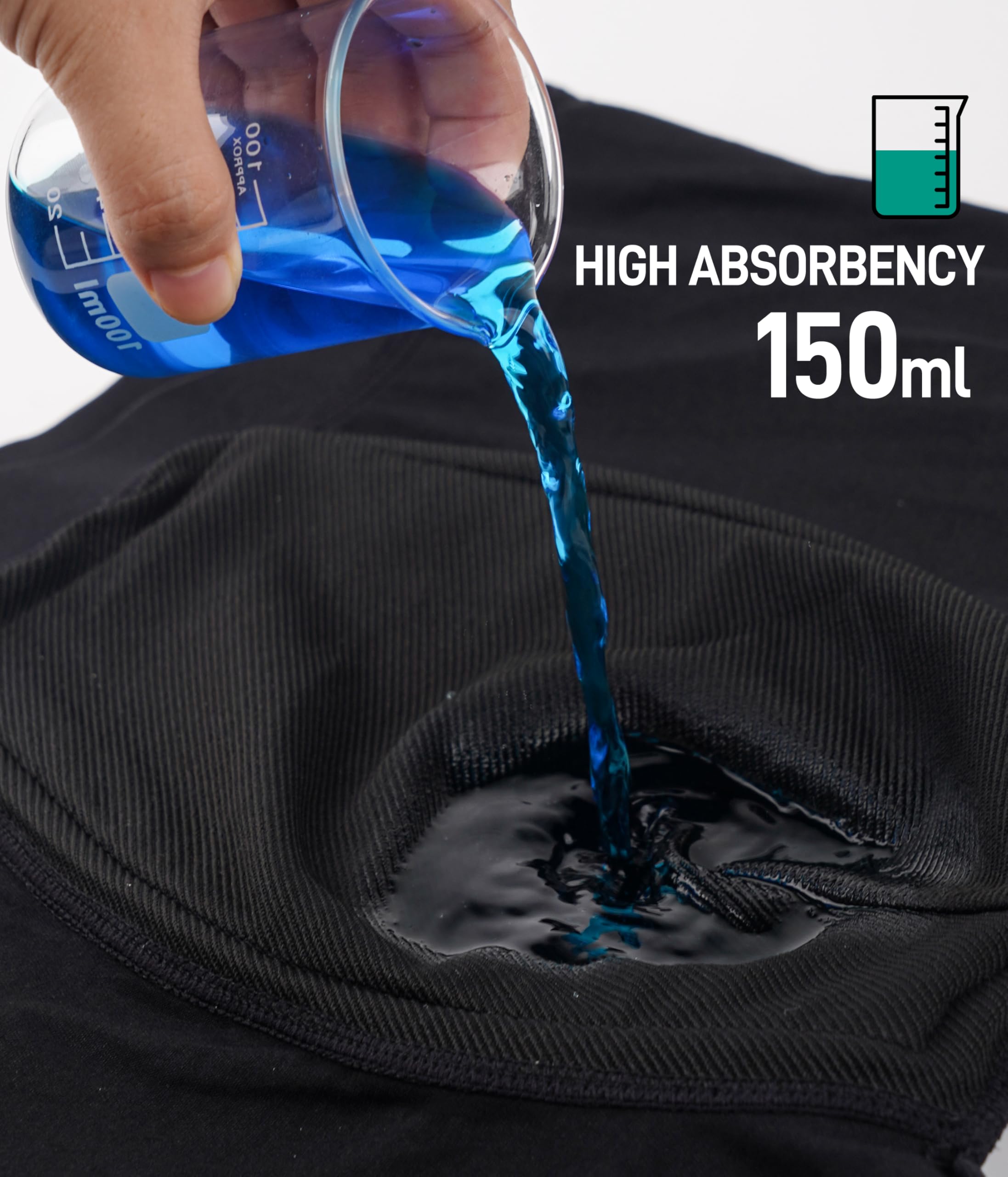 BEENIUBEE washables and reusable briefs remain durable for many washes.