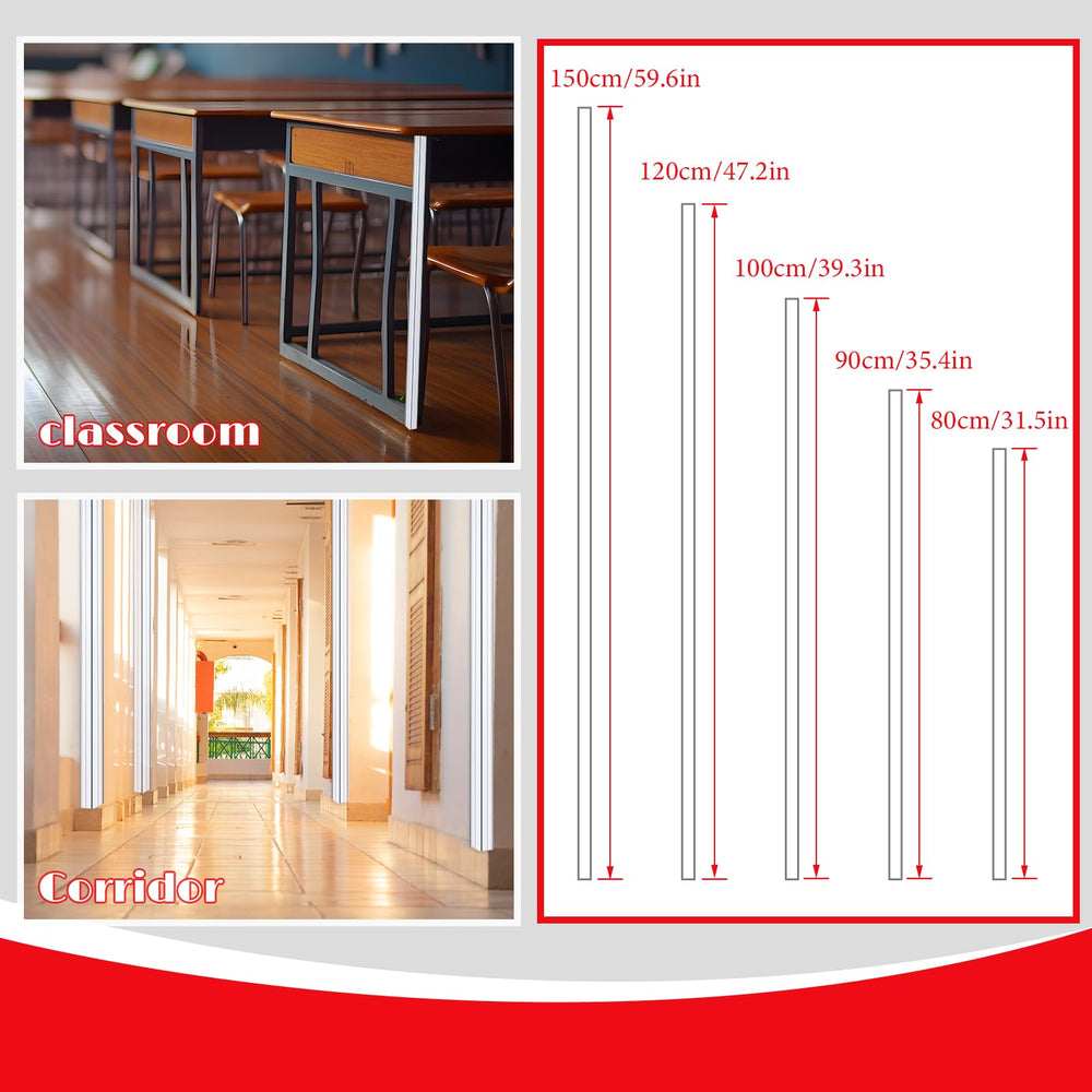  Beeveer self-adhesive corner protector setup on a corner for easy installation
