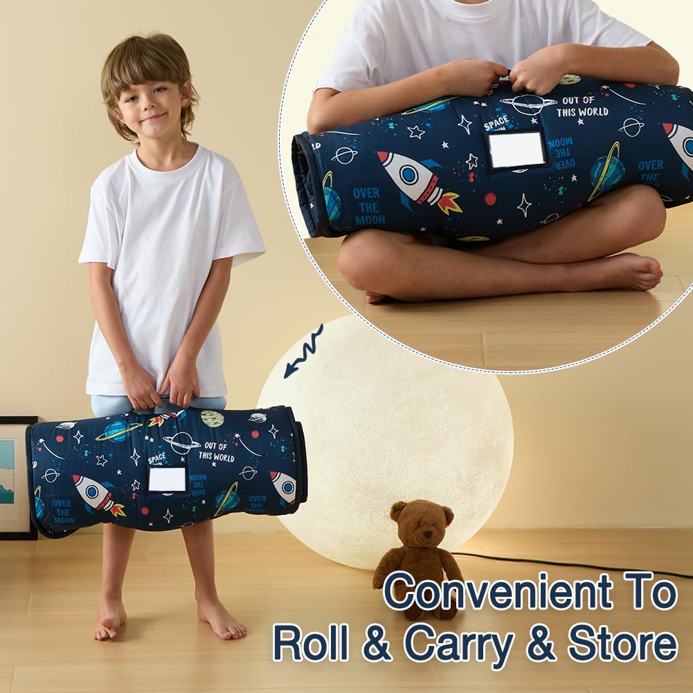 Soft fleece Minky fabric provides a cozy, home-like feel.