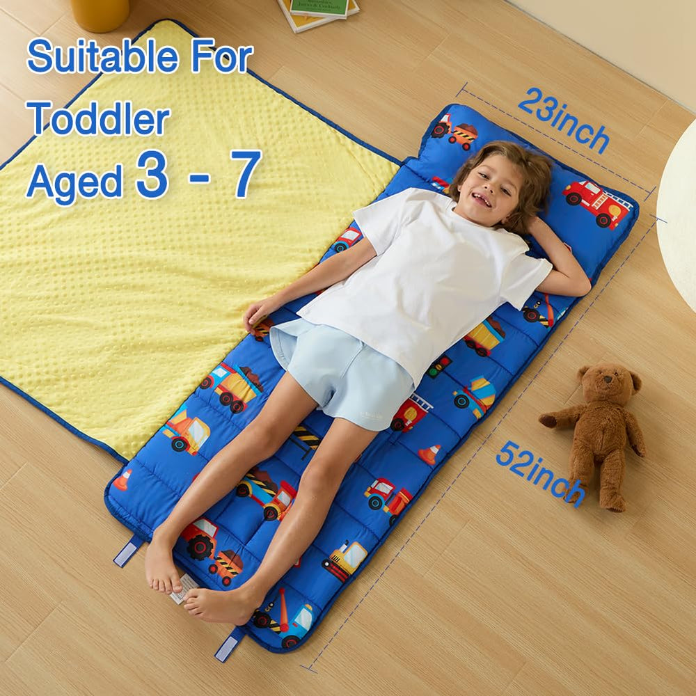 Beeweed nap mat is machine washable for easy care