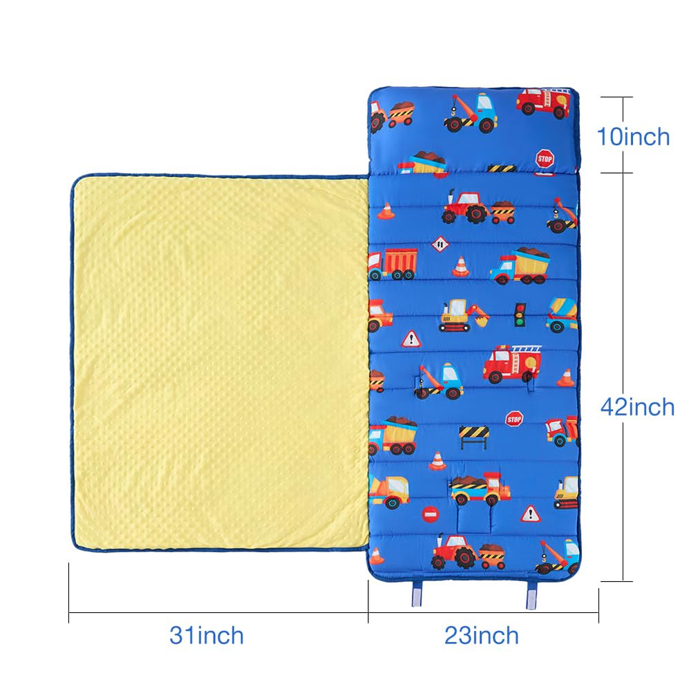 Beeweed nap mat size 23 by 52 inches suits 3-6 year olds