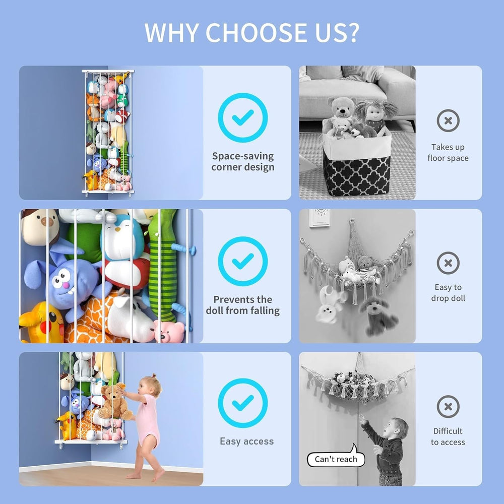 Befayoo elastic cord adjustable length up to 75 inches for customizable storage.