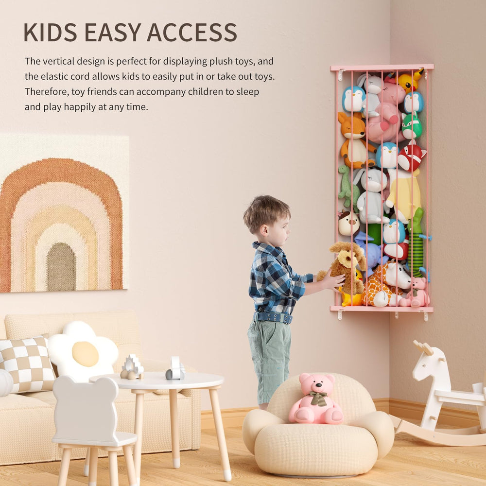 Befayoo elastic rope prevents plushies from slipping and falling