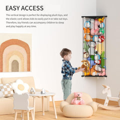 Befayoo sturdy thick-board construction supports many plush toys safely.