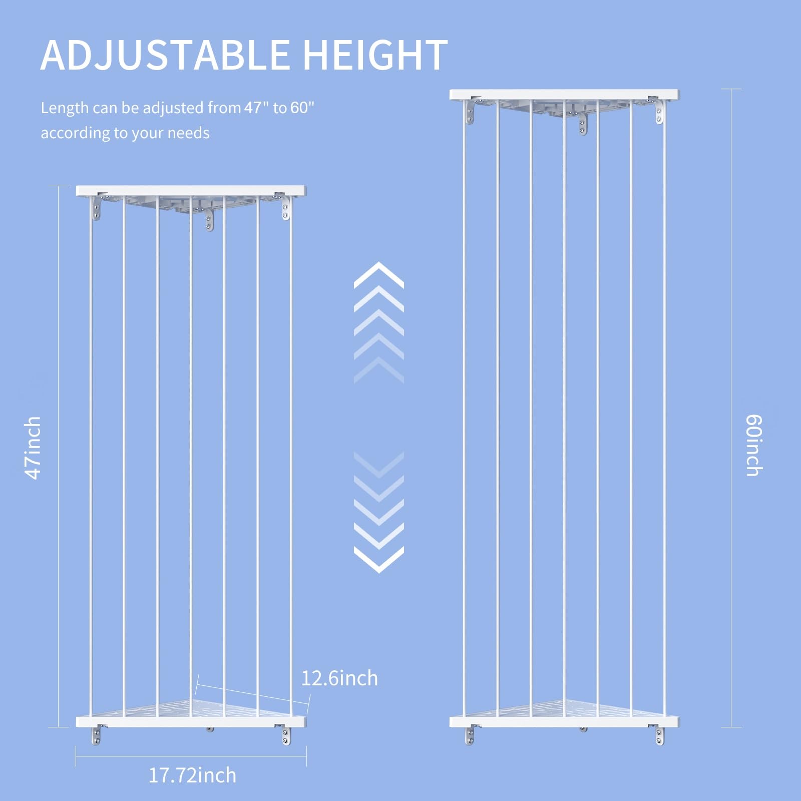 Befayoo wall plush holder on a 90-degree corner saves floor space in a nursery.