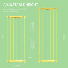 Befayoo wall plush storage net with elastic rope prevents plushies from slipping