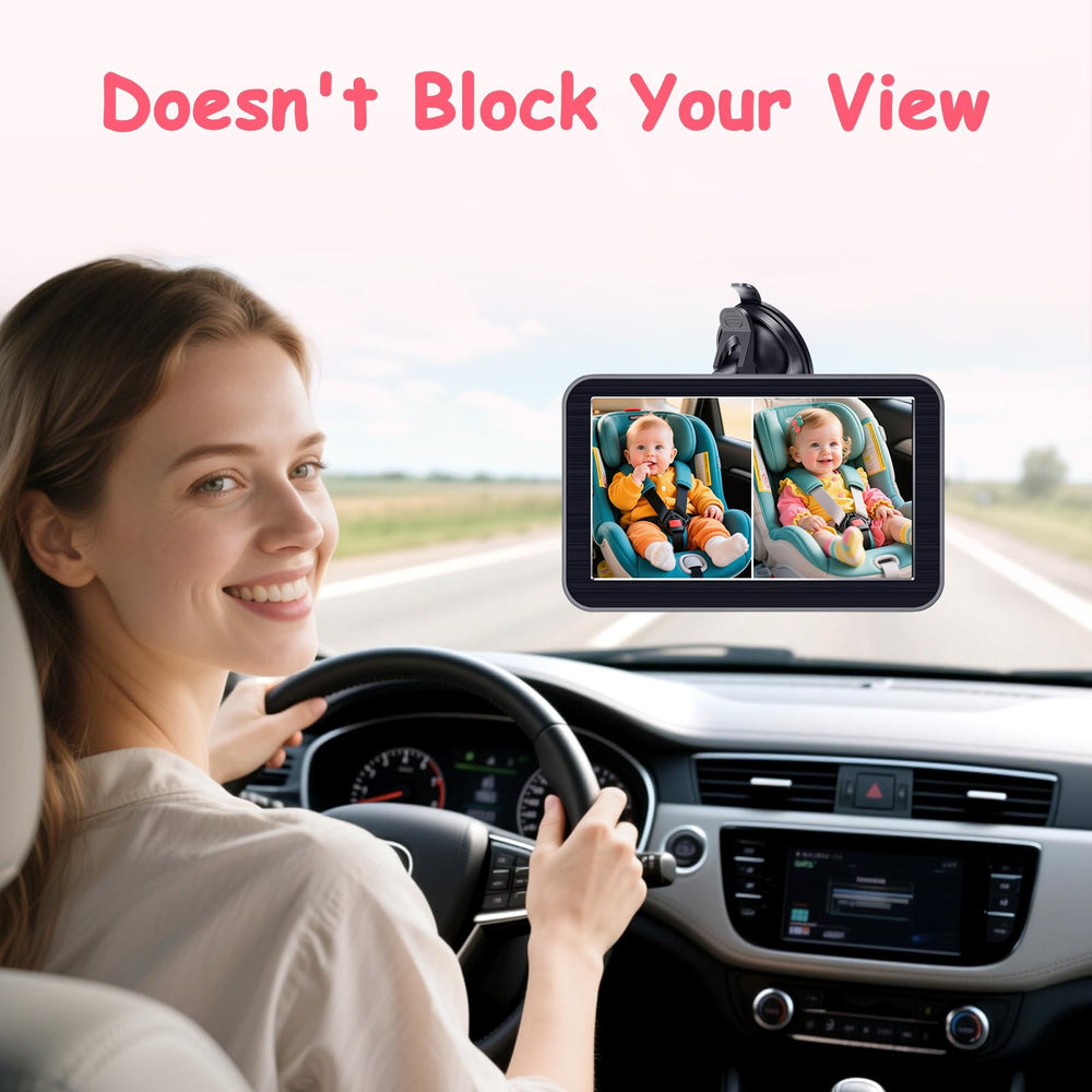 Befumly road-trip camera supports safe travels with reliable backseat visibility.
