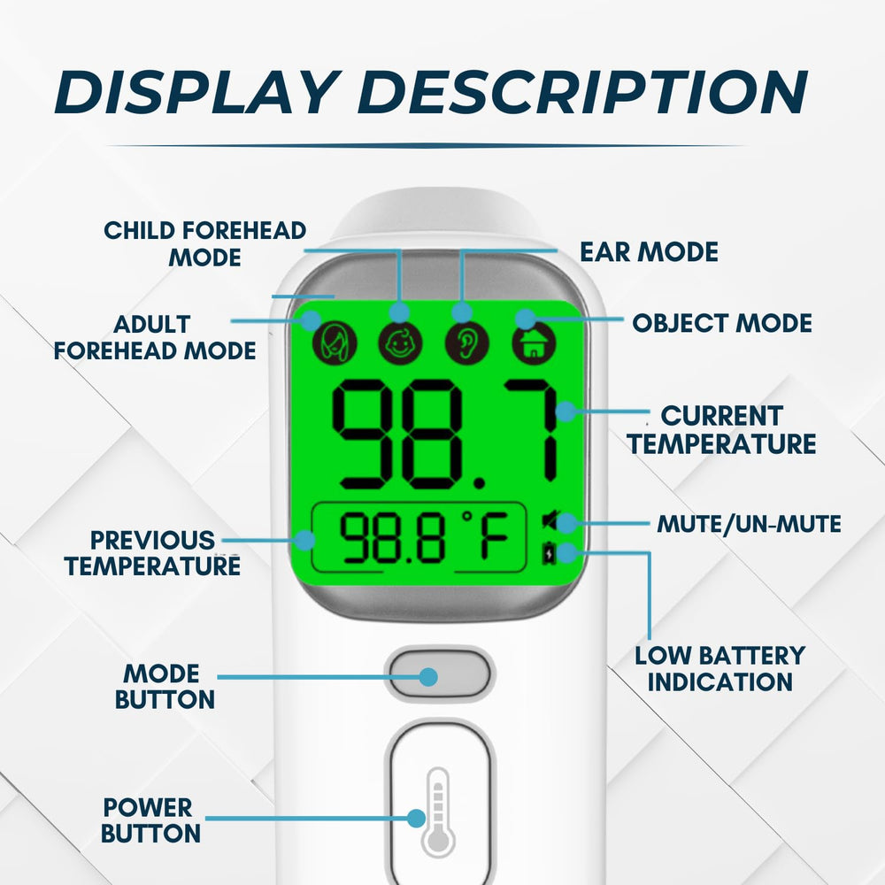 BeHealthy thermometer portable-design emphasizes lightweight, travel-friendly use.