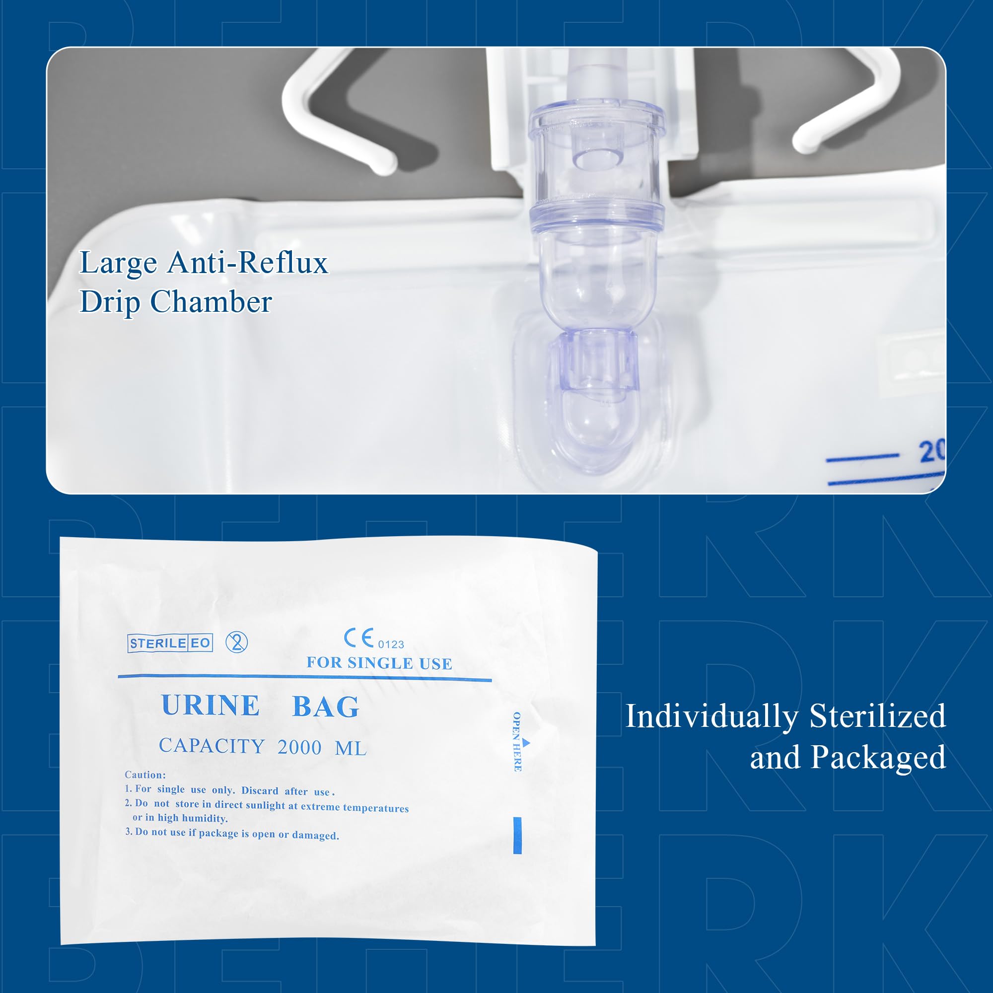 BeHerk adjustable clips and hanging hook for secure attachment.