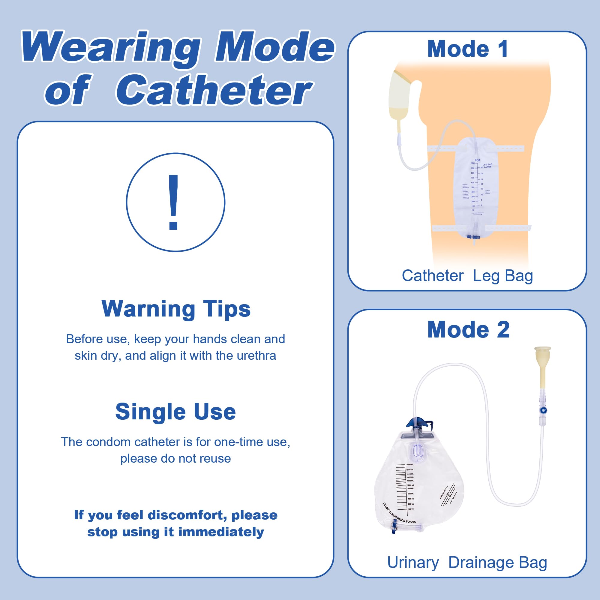 BeHerk latex catheter sizes 25–40mm fit diverse user needs.