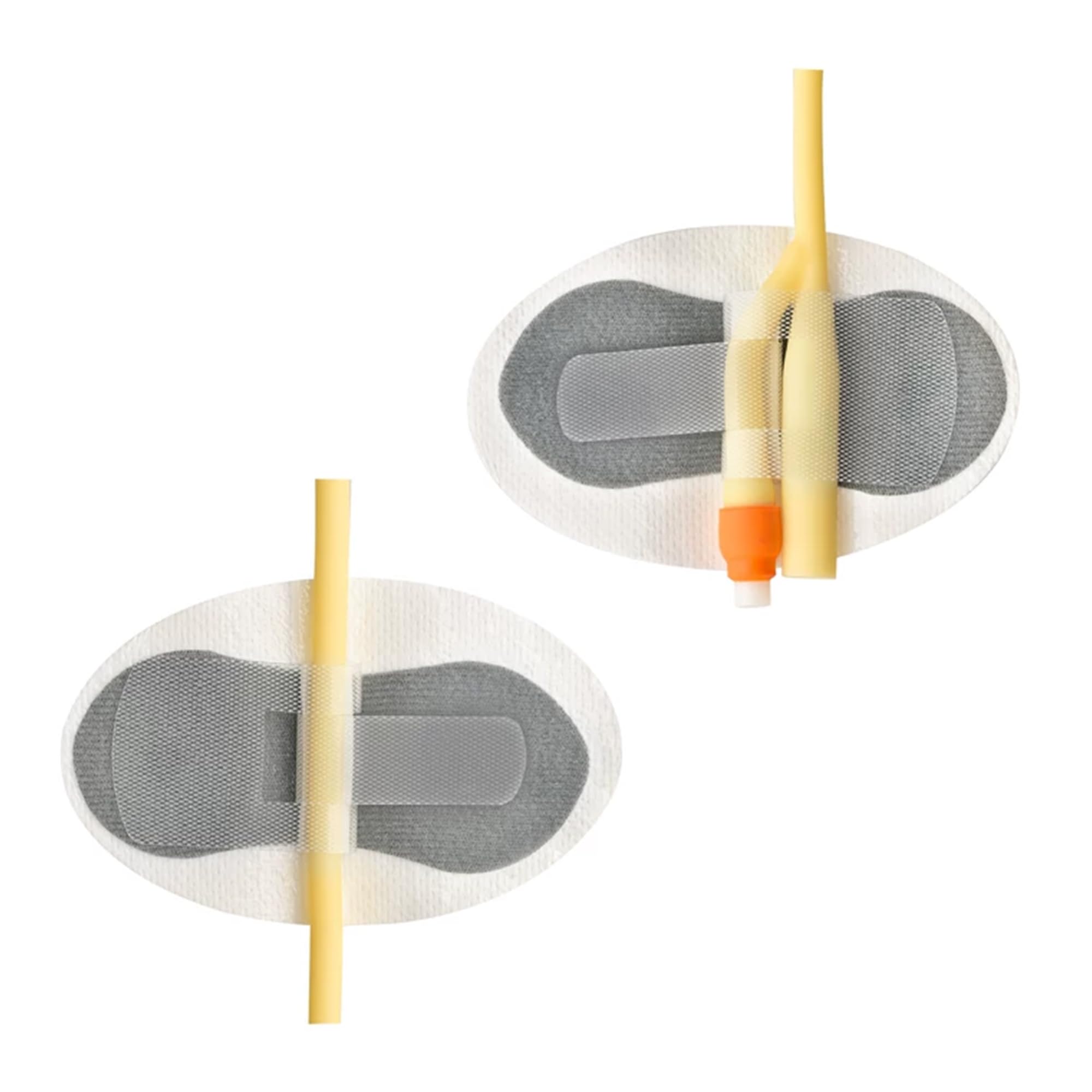BeHerk Foley catheter stabilization device secures leg bag tubing for comfortable wear