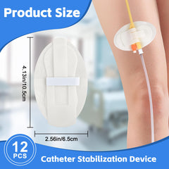BeHerk self-adhesive catheter stabilizer for leg bags with simple release