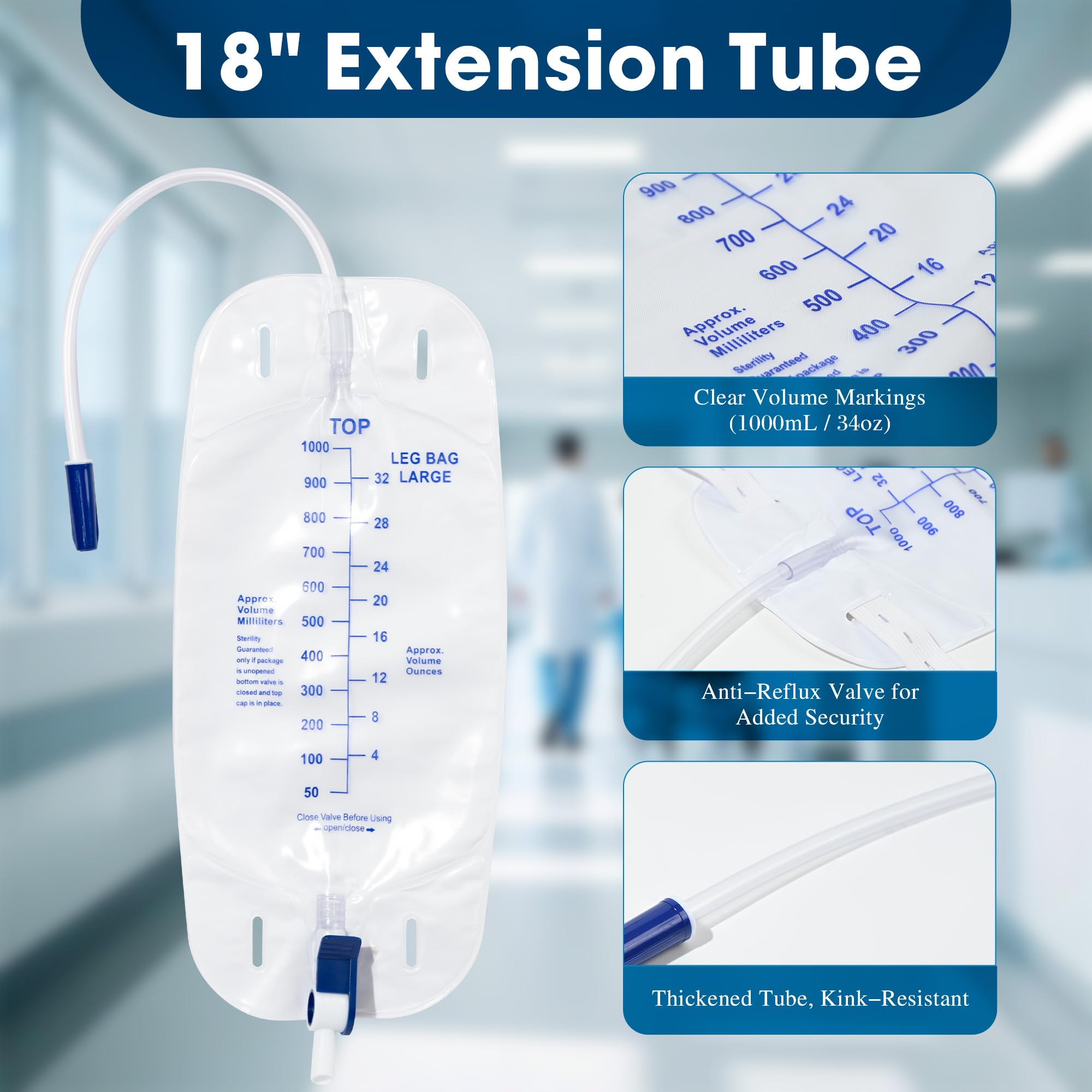 BeHerk anti-reflux valve shown for hygienic urine management.
