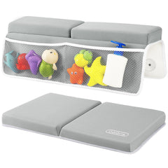 Beiens bath kneeler and elbow rest pad setup showing full cushion for bath support