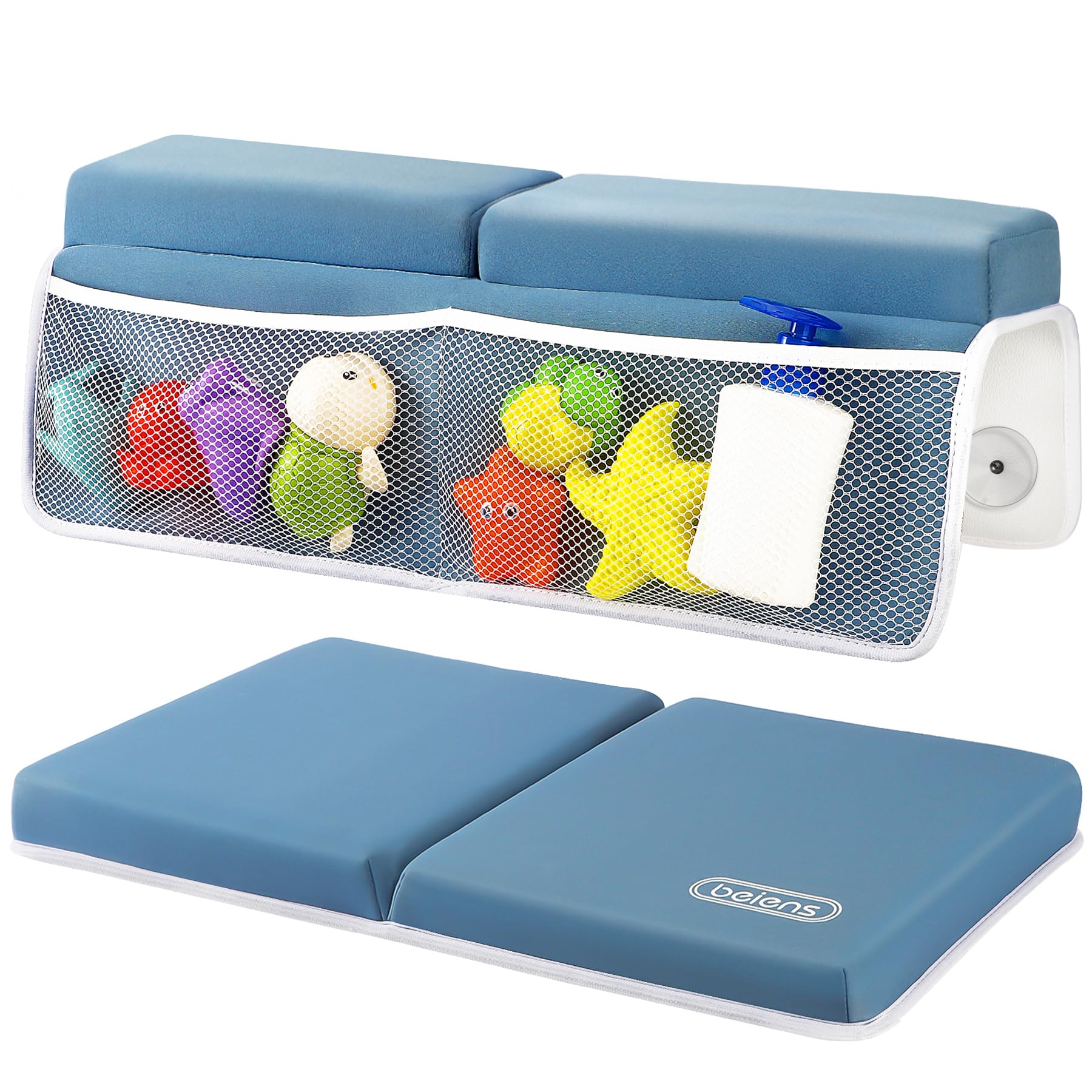 Beiens bath kneeler with cushioned pad for comfortable baby baths
