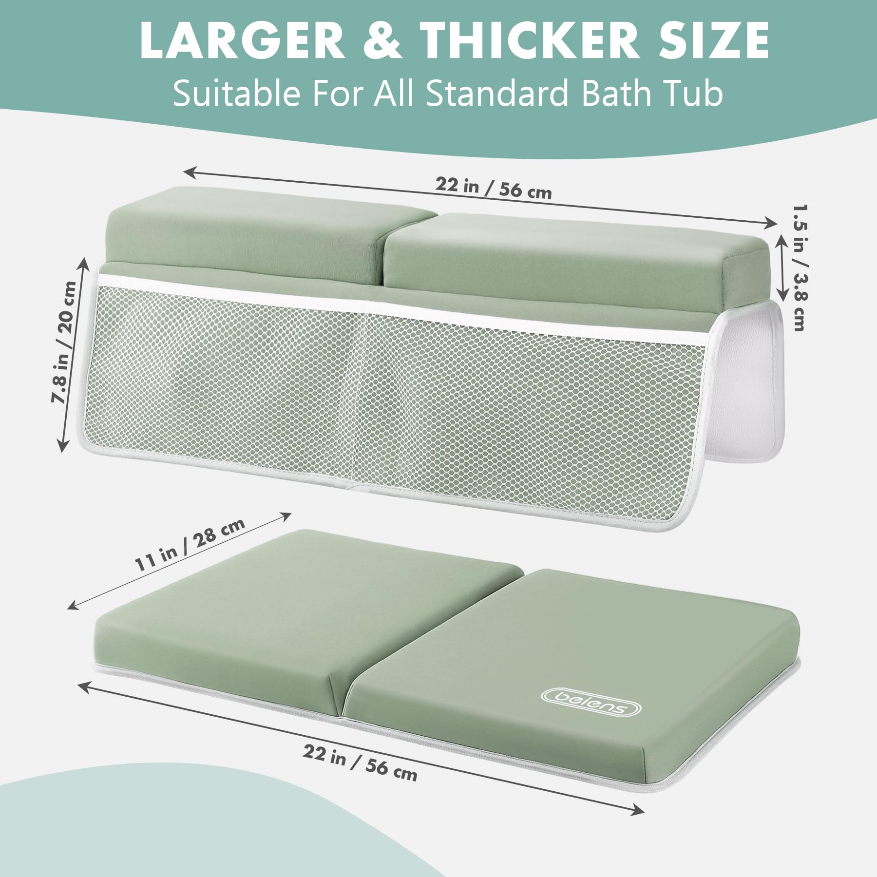 Beiens kneeler folded into the carrying bag for travel and storage.