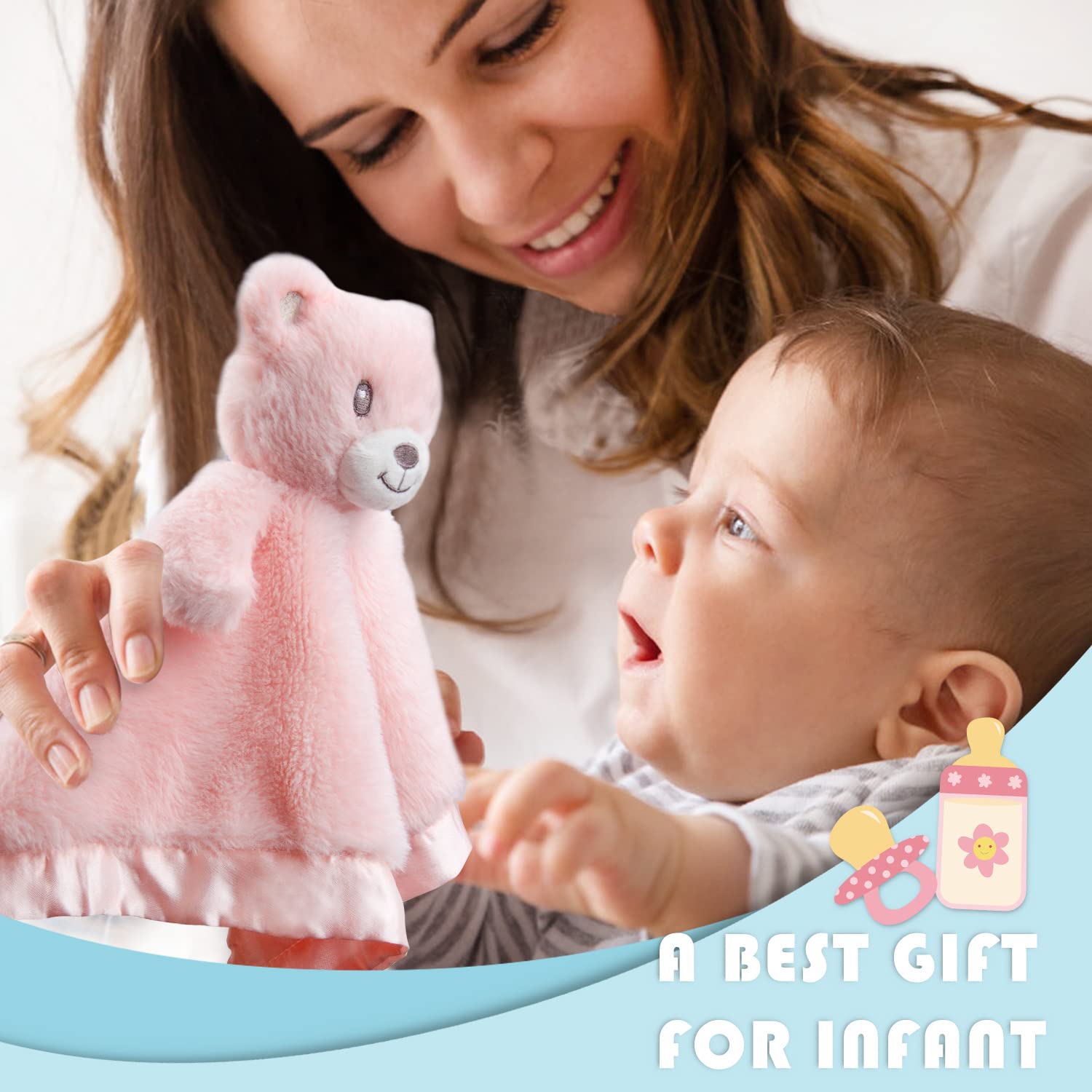 BEILIMU Machine washable security blanket ready for quick cleaning