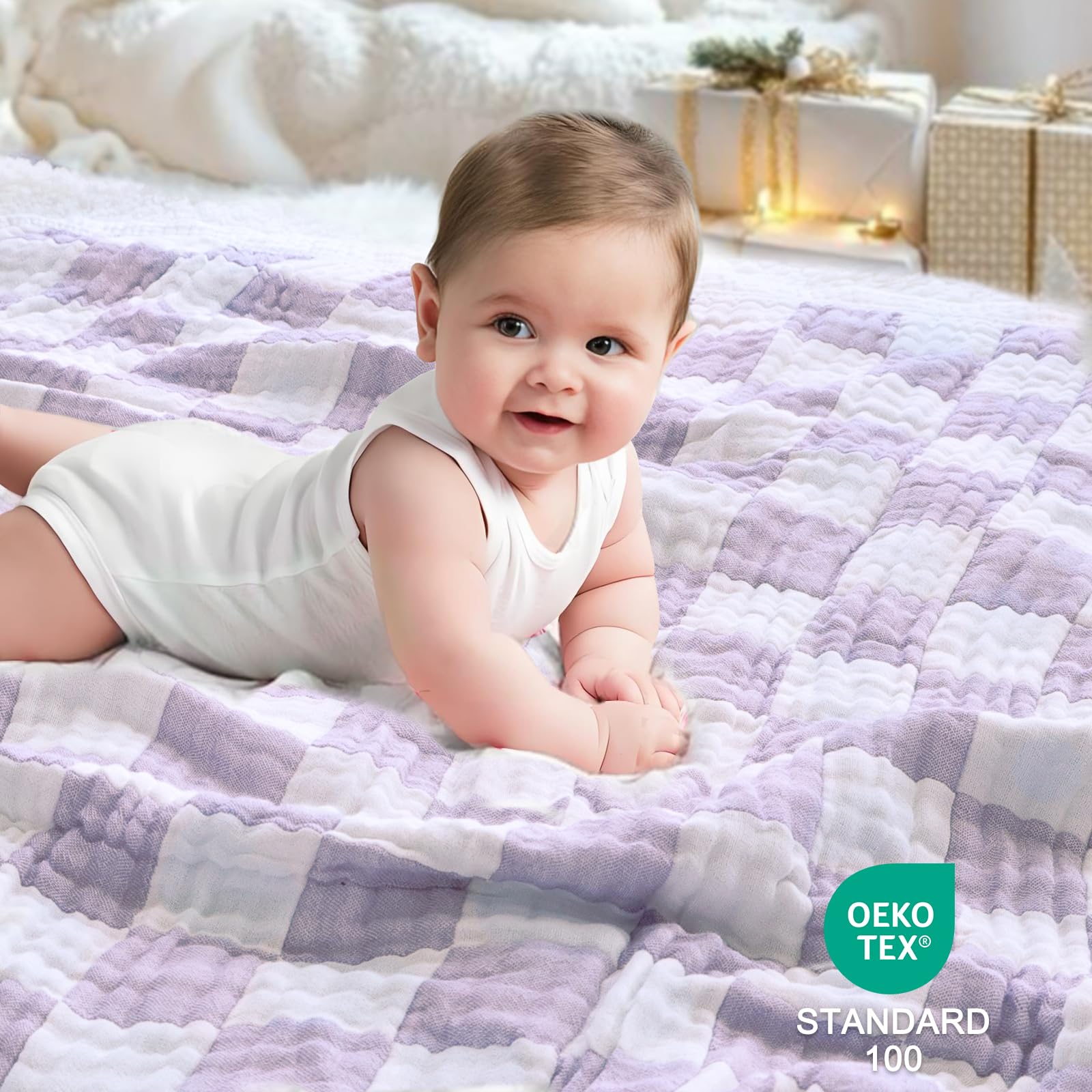 BEILIMU OEKO-TEX certified blanket safe for babies and pets