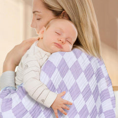 BEILIMU 43x43 inch swaddle for easy wrapping and versatility
