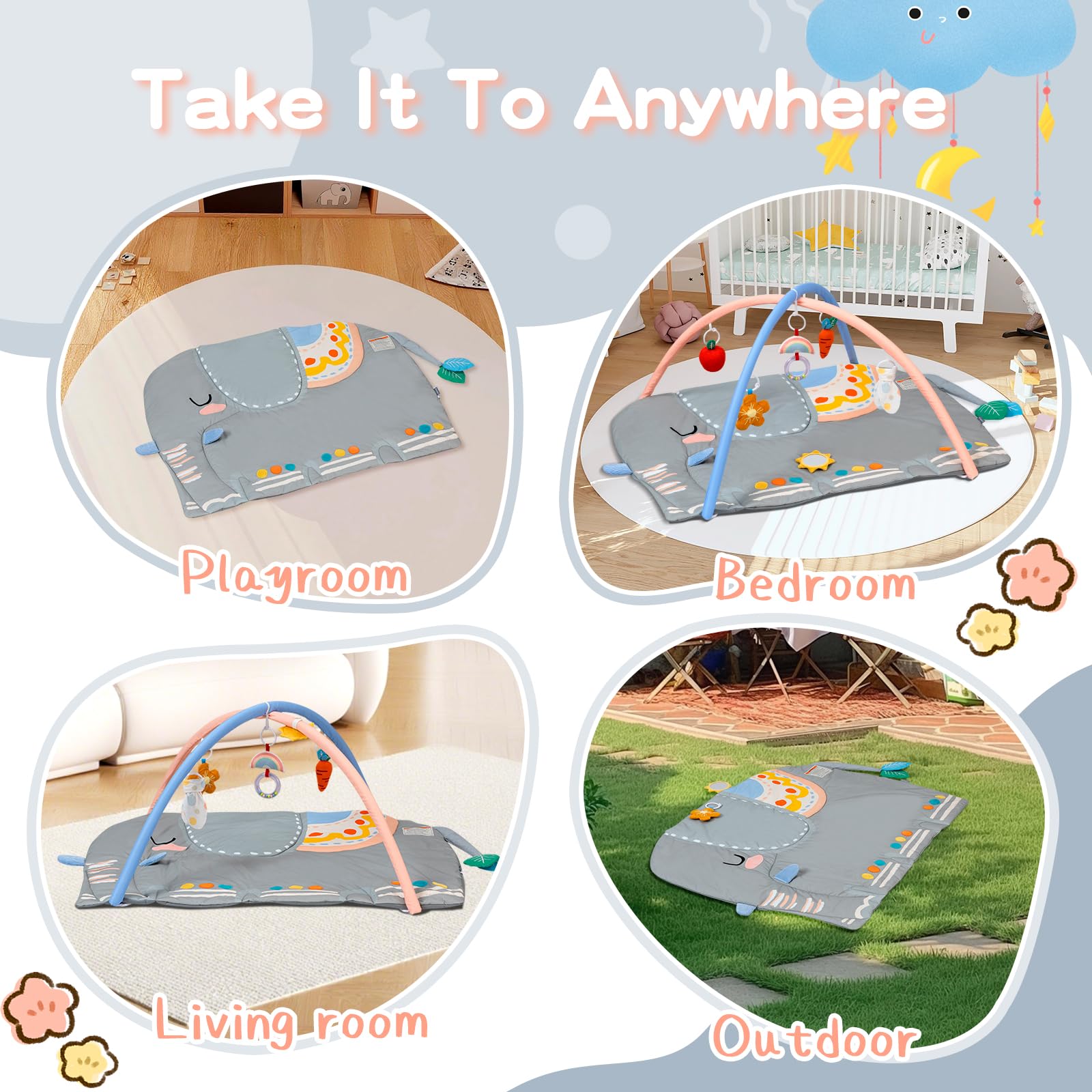 BEINGMATE Care easy-clean foldable design makes travel and storage simple.