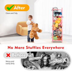 BEINGMATE Care space-saving toy zoo frees floor space in kidrooms for play