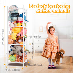 BEINGMATE Care stuffed animal zoo full view shows organized plush display