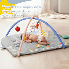 BEINGMATE Care tummy time mat with 1.5-inch cushioned base for comfort.