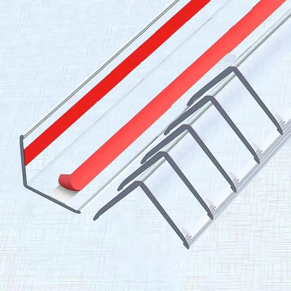 BEKWS clear wall corner guard protecting wall edges from bumps