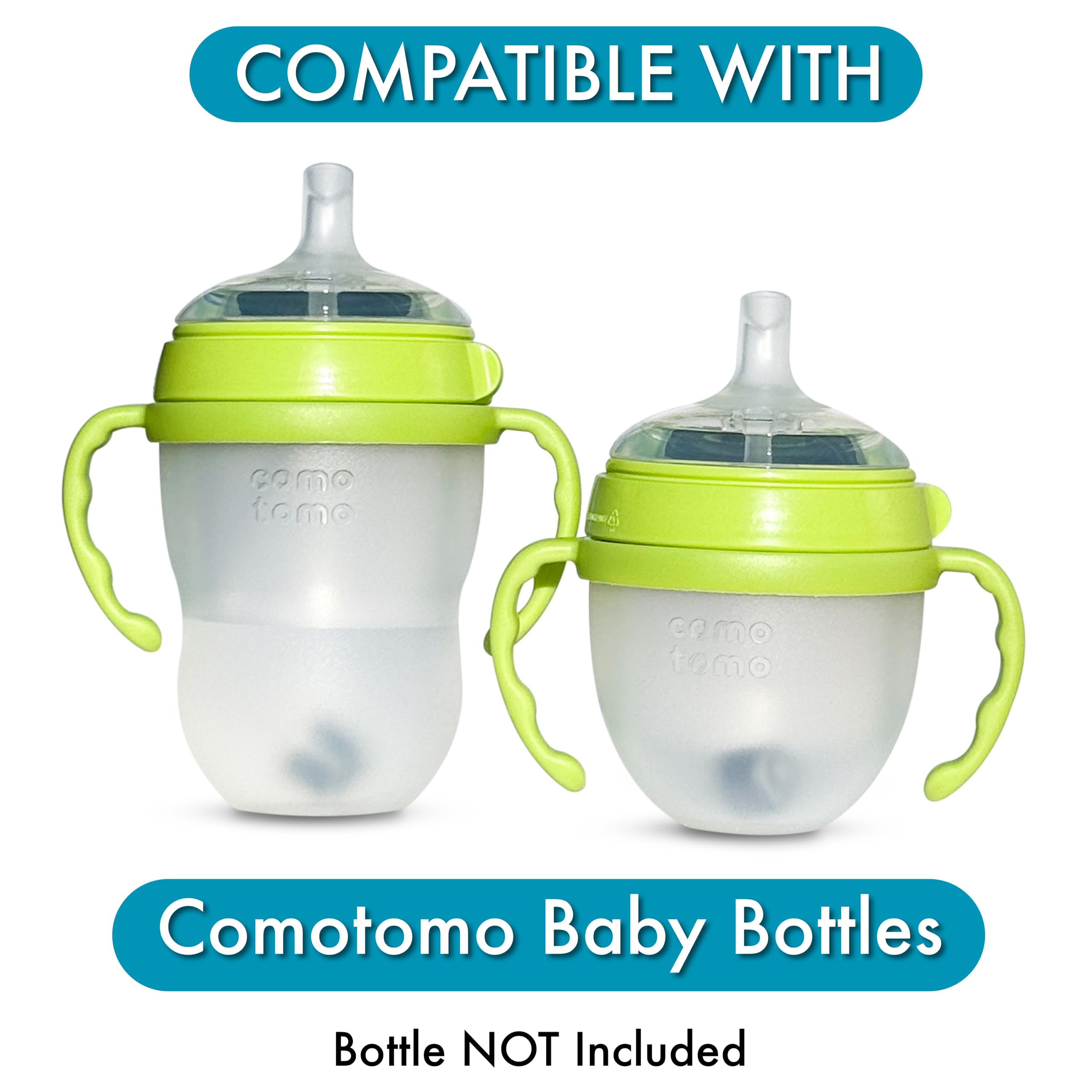BelBeyo ergonomic bottle handles for easy little hand grip
