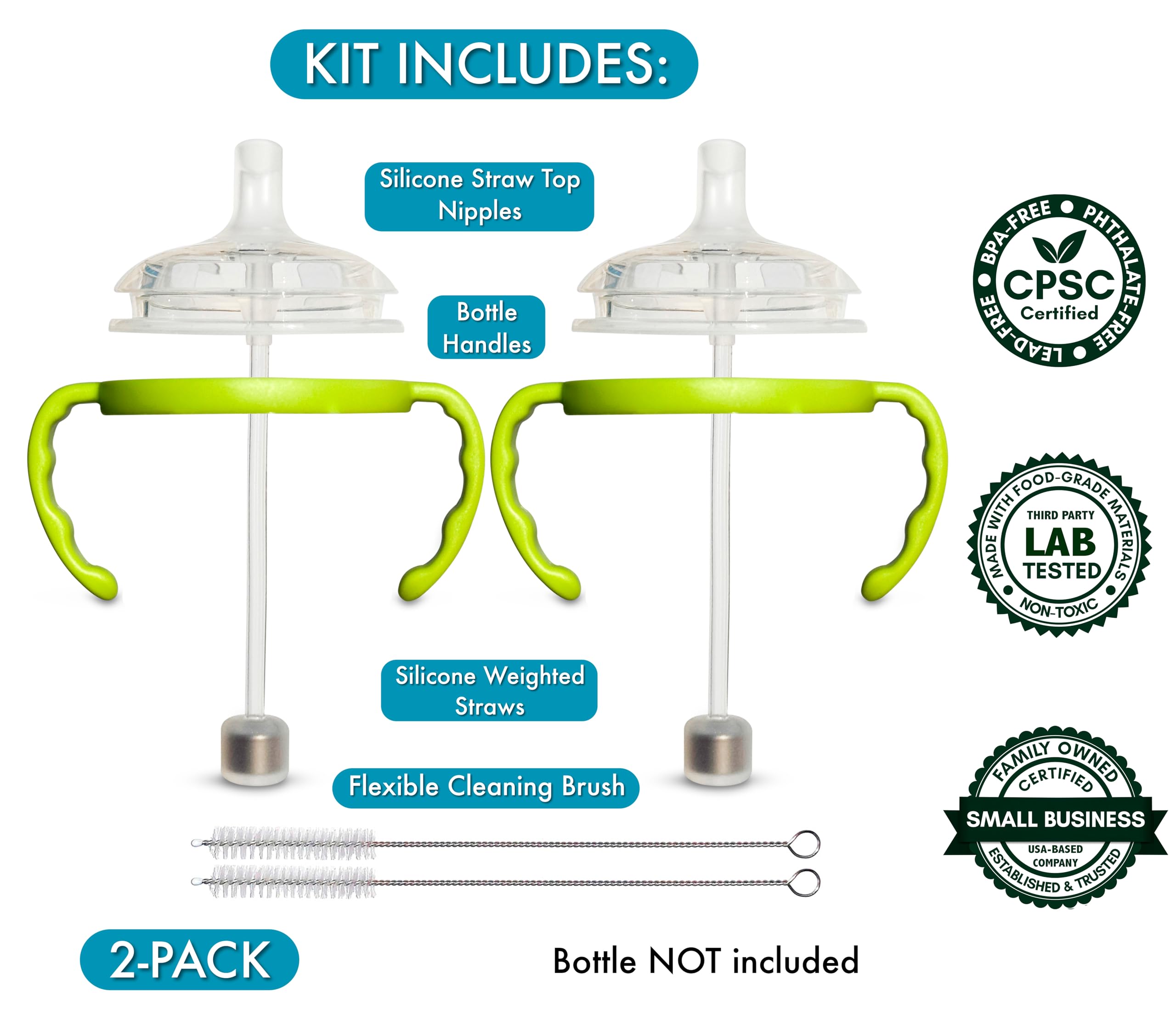 BelBeyo silicone straw nipples highlight food grade materials