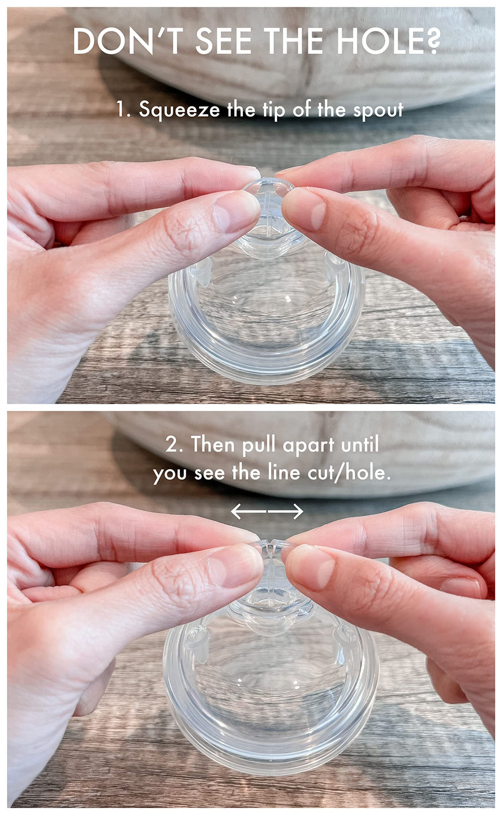 Safe materials prompt peace of mind during bottle to cup transition