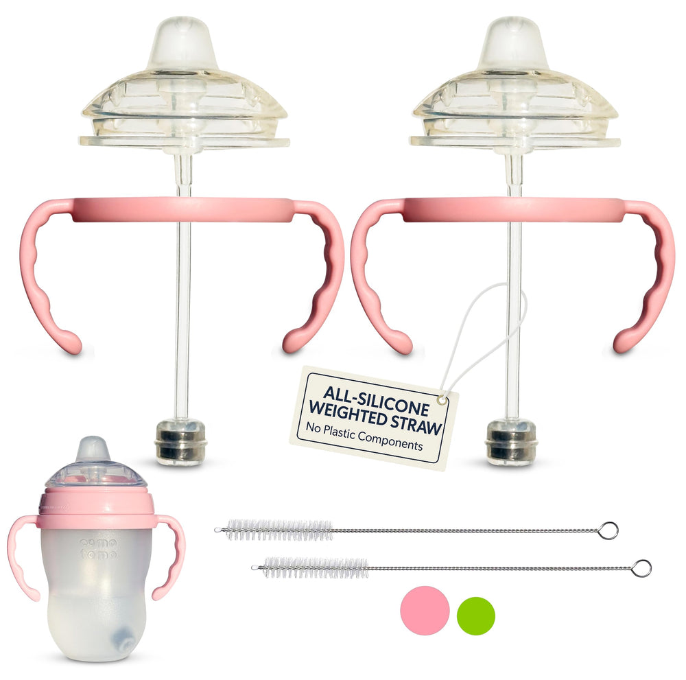 BelBeyo Sippy Kit bottle-nipples support smooth transition for little ones.