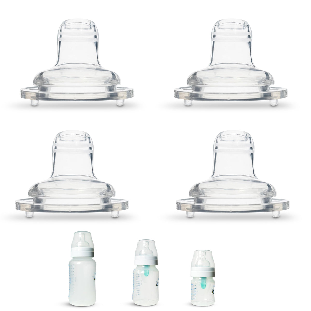 BelBeyo sippy spout nipple with soft spout for gentle teething transition.