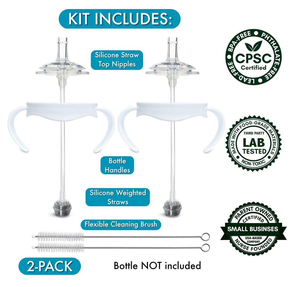 BelBeyo all silicone weighted straw reduces plastic contact and improves sipping comfort