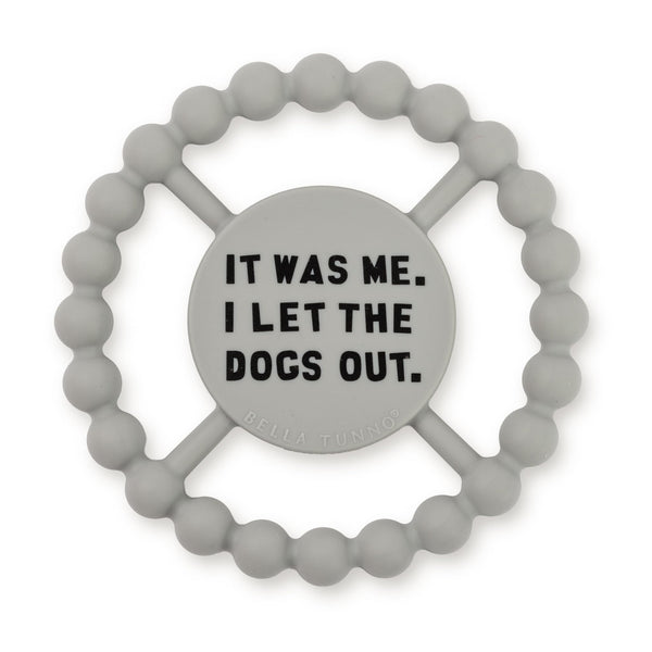 Bella Tunno baby teether with round beaded texture for easy grip and soothing gums.