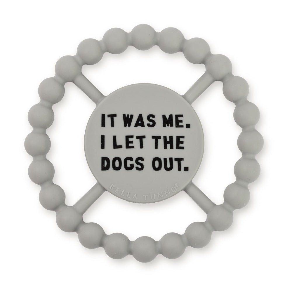 Bella Tunno baby teether with round beaded texture for easy grip and soothing gums.