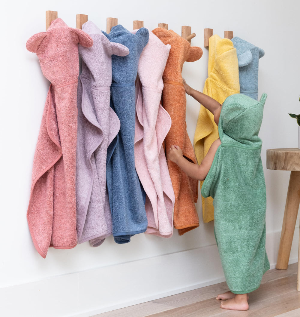 Bella Tunno machine-wash friendly care image emphasizes easy cleanup.