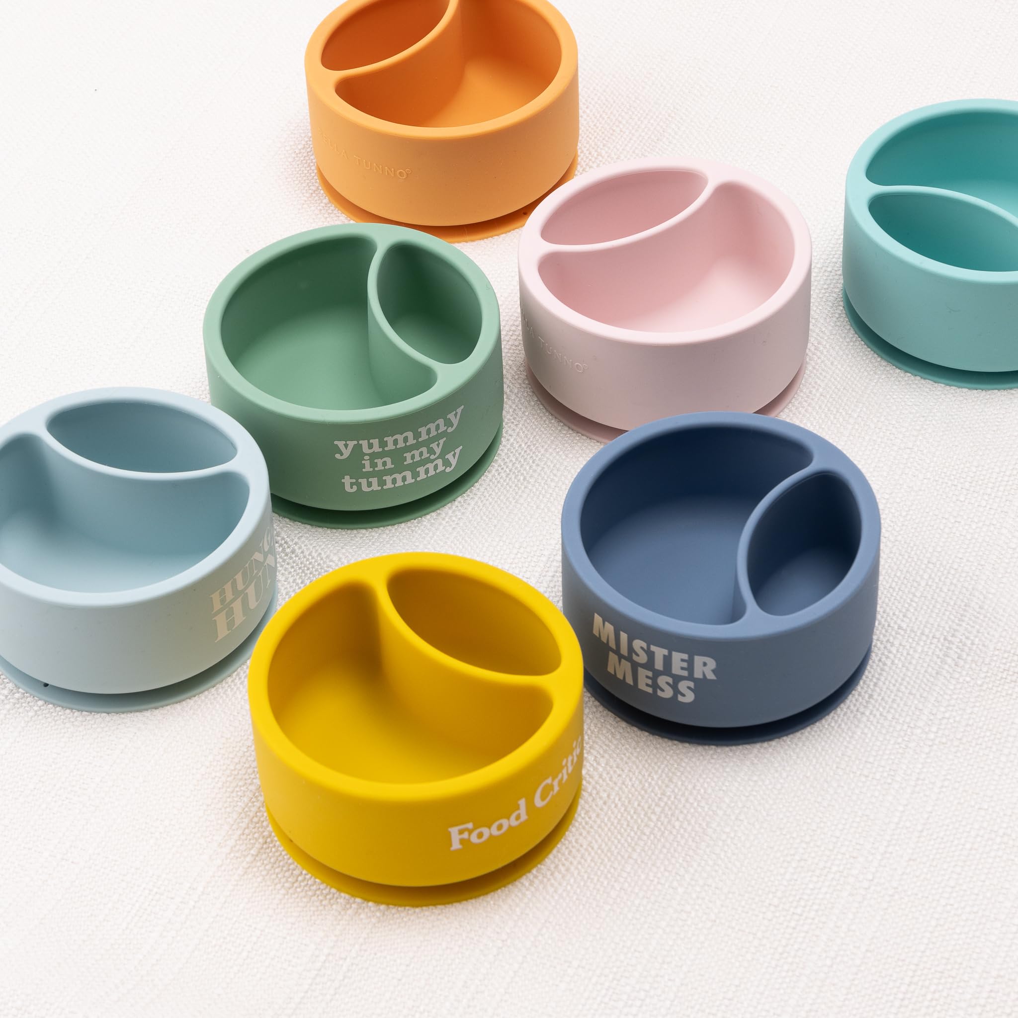 Bella Tunno Miss Mess ergonomic curved rim supports scooping