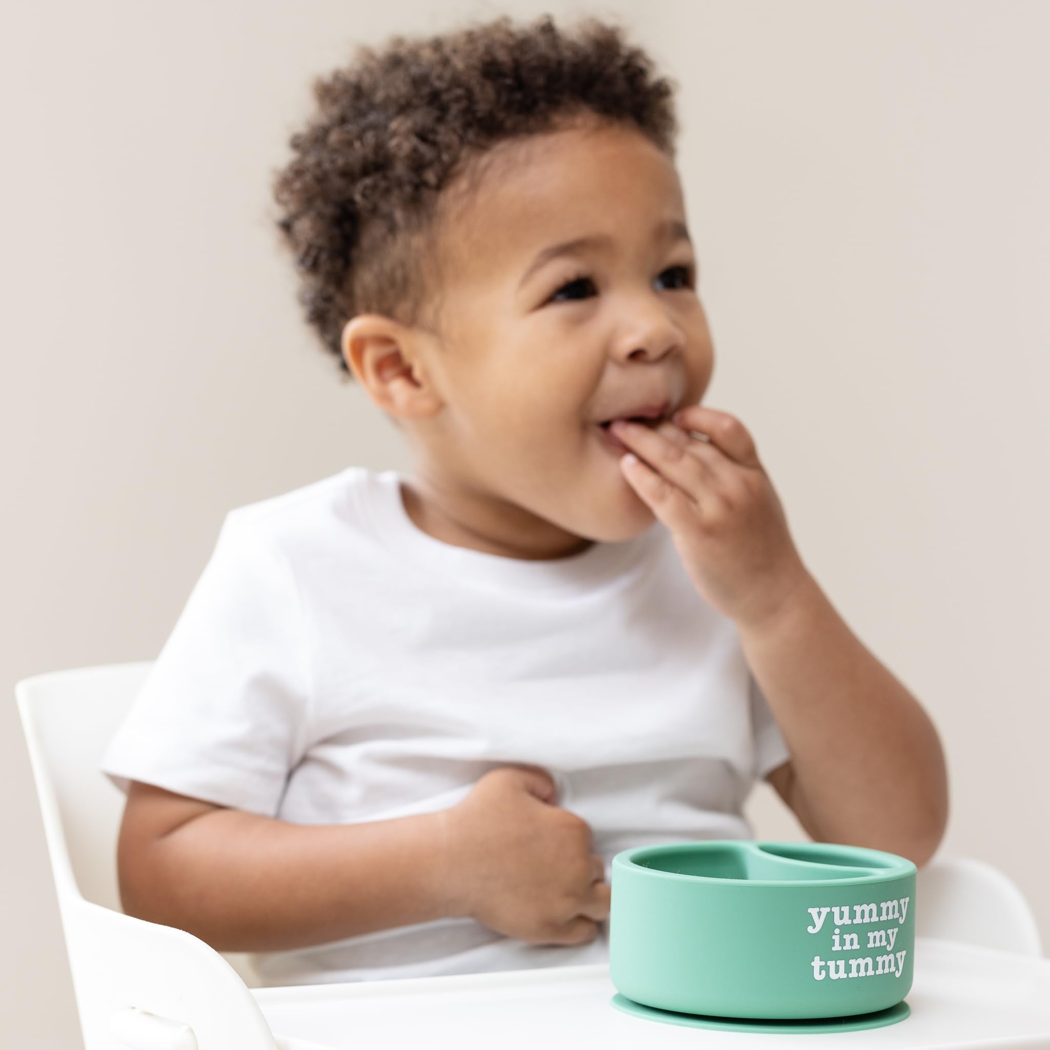 Bella Tunno Miss Mess suction base grips trays to minimize spills