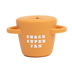 Bella Tunno snack cup with snap-tight lid ideal for mess-free snacking on the go.