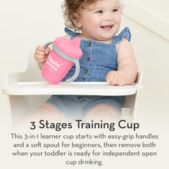 Bella Tunno silicone soft spout, gentle on gums for early sips.