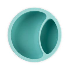 Miss Mess bowl features a curved rim that aids scooping and motor skills