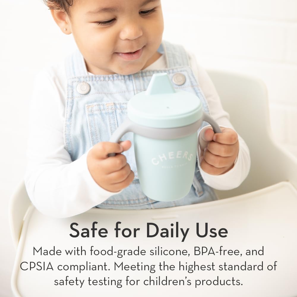 Bella Tunno sippy cup, dishwasher-safe for quick cleanup after meals.