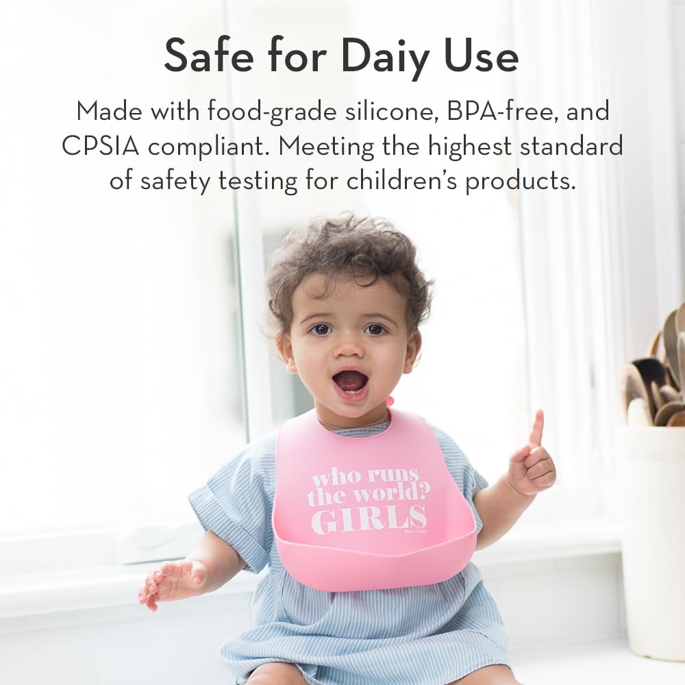 Bella Tunno Wonder Bib BPA-free silicone for safe daily use