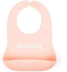 Bella Tunno Wonder Bib with pocket catches crumbs for mess-free meals.