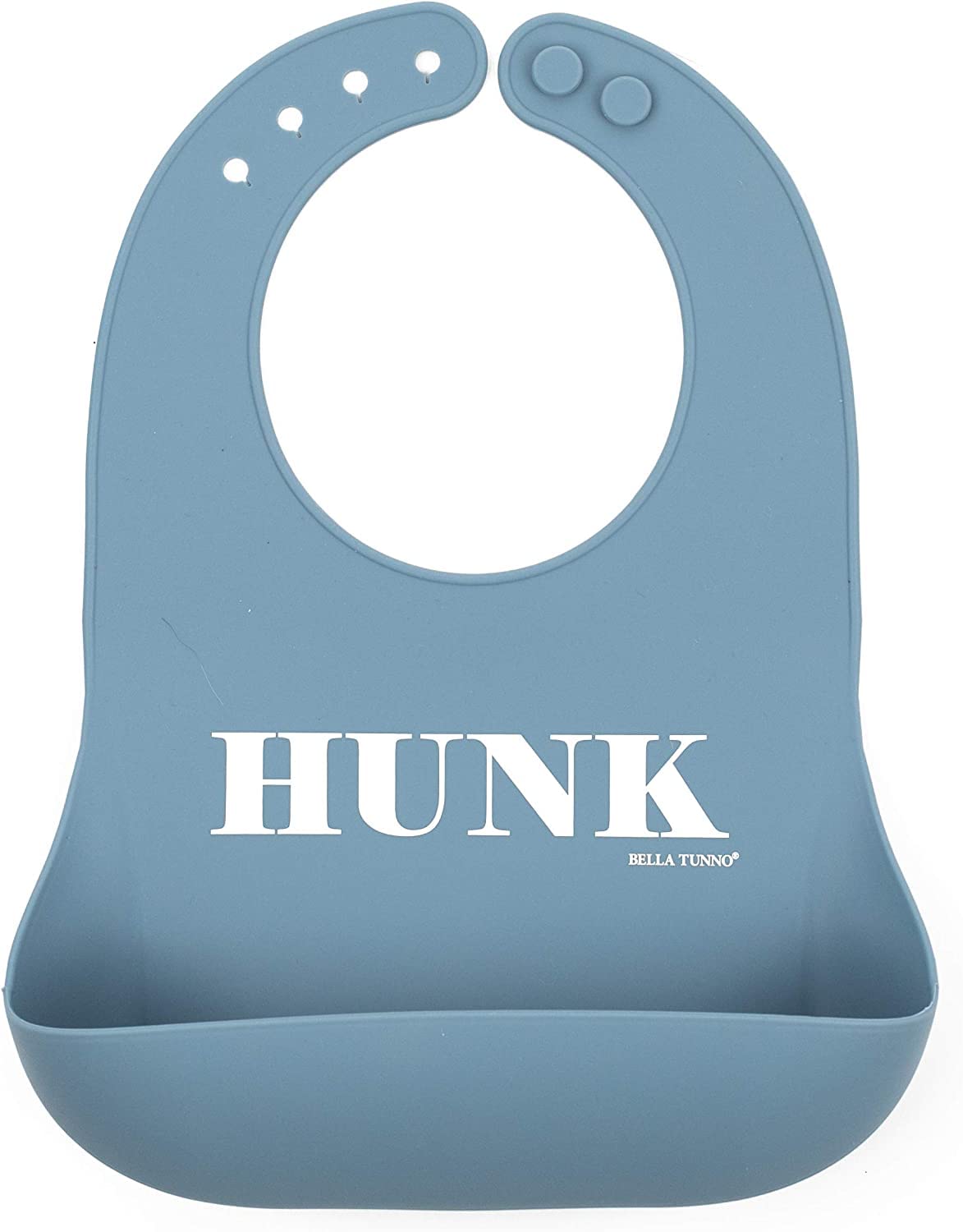Bella Tunno Wonder Bib with food catcher pocket keeps mess off clothing